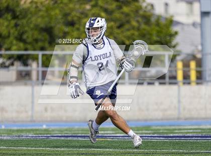 Thumbnail 2 in Loyola Blue/White Lacrosse Scrimmage photogallery.