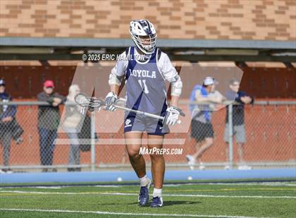 Thumbnail 2 in Loyola Blue/White Lacrosse Scrimmage photogallery.