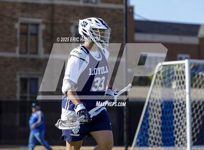 Thumbnail 2 in Loyola Blue/White Lacrosse Scrimmage photogallery.