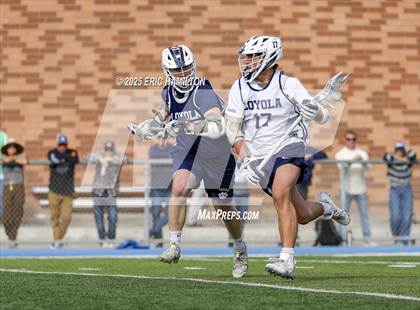 Thumbnail 3 in Loyola Blue/White Lacrosse Scrimmage photogallery.