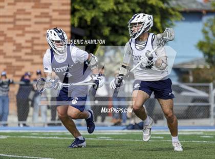 Thumbnail 2 in Loyola Blue/White Lacrosse Scrimmage photogallery.