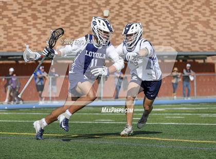 Thumbnail 1 in Loyola Blue/White Lacrosse Scrimmage photogallery.