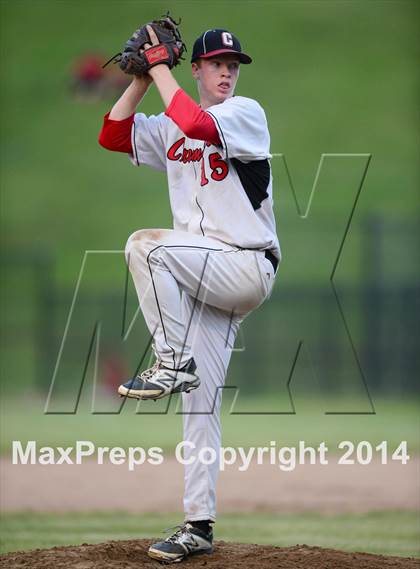 Thumbnail 2 in Thomaston vs. Cromwell  (CIAC Class S Semifinal) photogallery.