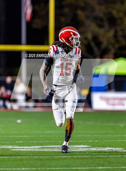 Thumbnail 1 in Mater Dei @ Centennial (CIF SS D1 Semifinal) photogallery.