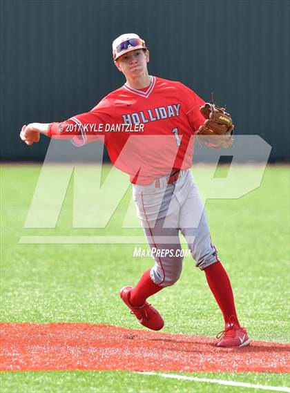 Thumbnail 2 in Holliday vs Peaster (UIL 3A Region 1 Quarterfinal) photogallery.