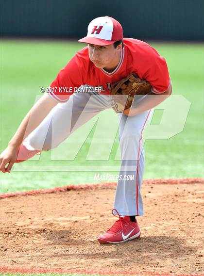 Thumbnail 2 in Holliday vs Peaster (UIL 3A Region 1 Quarterfinal) photogallery.