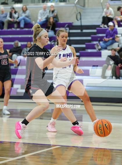 Thumbnail 2 in Rigby vs. Lehi (Utah Holiday Hoopfest) photogallery.