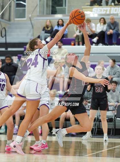 Thumbnail 2 in Rigby vs. Lehi (Utah Holiday Hoopfest) photogallery.
