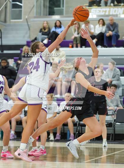 Thumbnail 3 in Rigby vs. Lehi (Utah Holiday Hoopfest) photogallery.