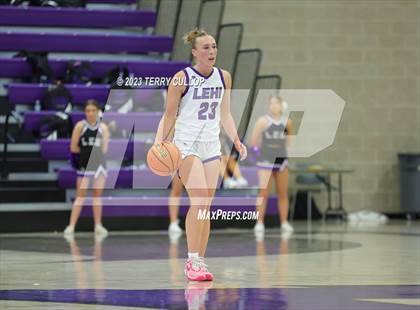 Thumbnail 1 in Rigby vs. Lehi (Utah Holiday Hoopfest) photogallery.