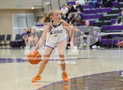 Thumbnail 1 in Rigby vs. Lehi (Utah Holiday Hoopfest) photogallery.