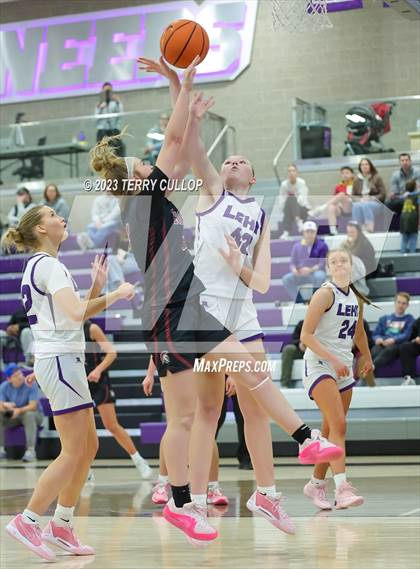 Thumbnail 1 in Rigby vs. Lehi (Utah Holiday Hoopfest) photogallery.