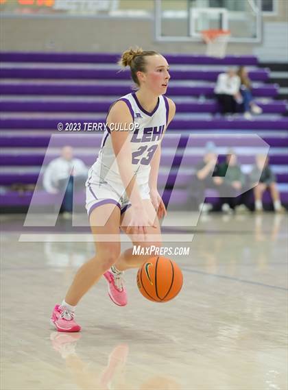 Thumbnail 2 in Rigby vs. Lehi (Utah Holiday Hoopfest) photogallery.
