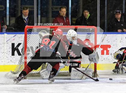 Thumbnail 2 in Niagara-Wheatfield vs. Victor (NYSPHSAA D1 Championship) photogallery.