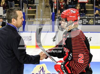 Thumbnail 1 in Niagara-Wheatfield vs. Victor (NYSPHSAA D1 Championship) photogallery.
