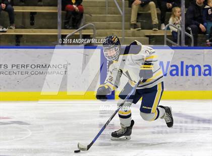 Thumbnail 3 in Niagara-Wheatfield vs. Victor (NYSPHSAA D1 Championship) photogallery.