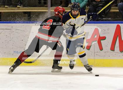 Thumbnail 3 in Niagara-Wheatfield vs. Victor (NYSPHSAA D1 Championship) photogallery.