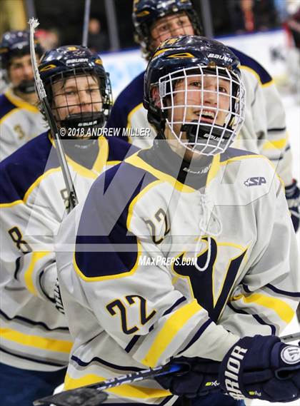 Thumbnail 3 in Niagara-Wheatfield vs. Victor (NYSPHSAA D1 Championship) photogallery.