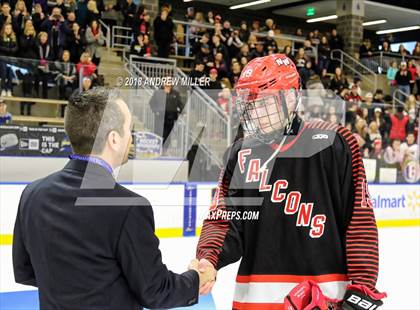 Thumbnail 2 in Niagara-Wheatfield vs. Victor (NYSPHSAA D1 Championship) photogallery.