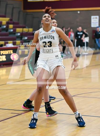 Thumbnail 1 in Hamilton Heights Christian Academy vs. Southwest Academy (CAN)- (Nike Tournament of Champions)  photogallery.