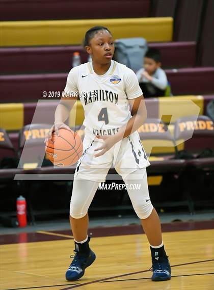 Thumbnail 1 in Hamilton Heights Christian Academy vs. Southwest Academy (CAN)- (Nike Tournament of Champions)  photogallery.