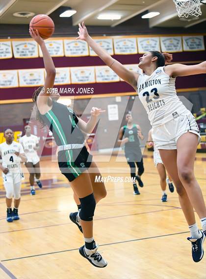 Thumbnail 3 in Hamilton Heights Christian Academy vs. Southwest Academy (CAN)- (Nike Tournament of Champions)  photogallery.