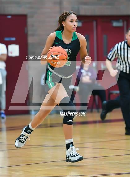 Thumbnail 3 in Hamilton Heights Christian Academy vs. Southwest Academy (CAN)- (Nike Tournament of Champions)  photogallery.