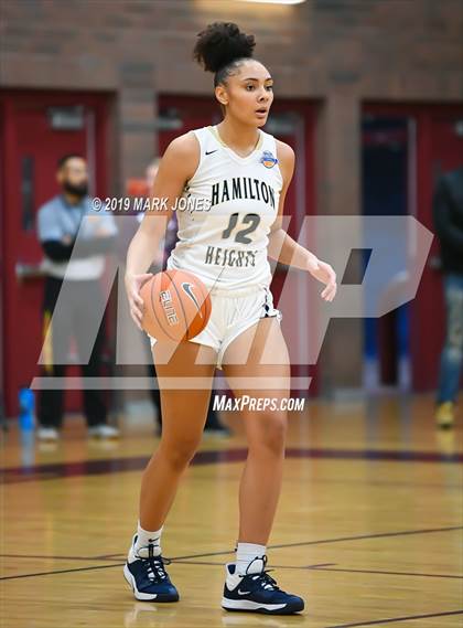 Thumbnail 1 in Hamilton Heights Christian Academy vs. Southwest Academy (CAN)- (Nike Tournament of Champions)  photogallery.