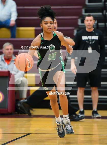 Thumbnail 2 in Hamilton Heights Christian Academy vs. Southwest Academy (CAN)- (Nike Tournament of Champions)  photogallery.