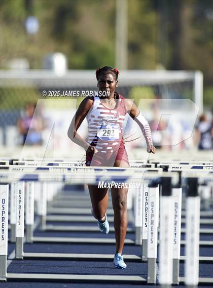Thumbnail 1 in Bob Hayes Invitational (100m Hurdles) photogallery.