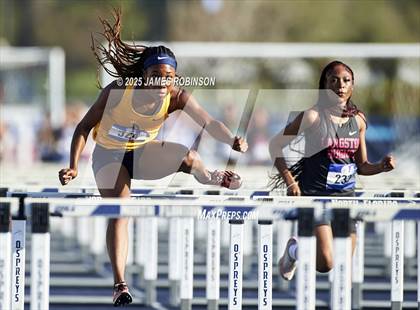 Thumbnail 3 in Bob Hayes Invitational (100m Hurdles) photogallery.