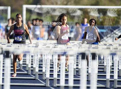 Thumbnail 1 in Bob Hayes Invitational (100m Hurdles) photogallery.