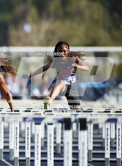 Thumbnail 1 in Bob Hayes Invitational (100m Hurdles) photogallery.