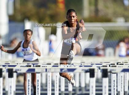 Thumbnail 3 in Bob Hayes Invitational (100m Hurdles) photogallery.