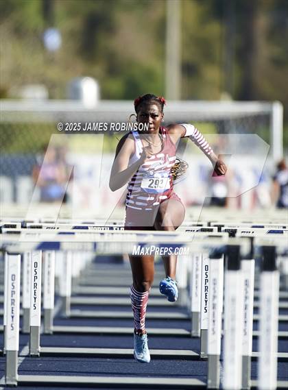 Thumbnail 1 in Bob Hayes Invitational (100m Hurdles) photogallery.