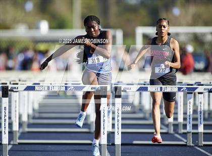 Thumbnail 2 in Bob Hayes Invitational (100m Hurdles) photogallery.
