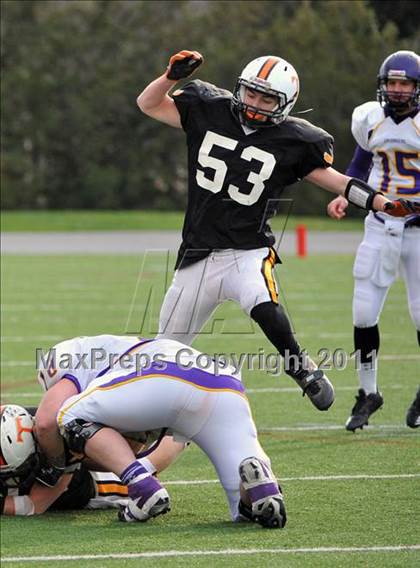 Thumbnail 3 in Lancaster Catholic vs. Tyrone (PIAA Class AA Final) photogallery.