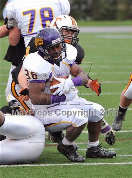 Thumbnail 2 in Lancaster Catholic vs. Tyrone (PIAA Class AA Final) photogallery.