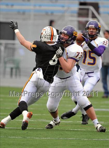Thumbnail 3 in Lancaster Catholic vs. Tyrone (PIAA Class AA Final) photogallery.