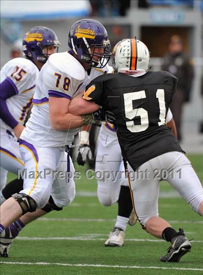 Thumbnail 3 in Lancaster Catholic vs. Tyrone (PIAA Class AA Final) photogallery.