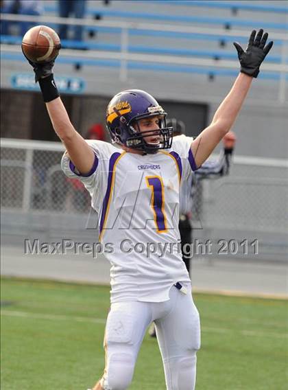 Thumbnail 3 in Lancaster Catholic vs. Tyrone (PIAA Class AA Final) photogallery.