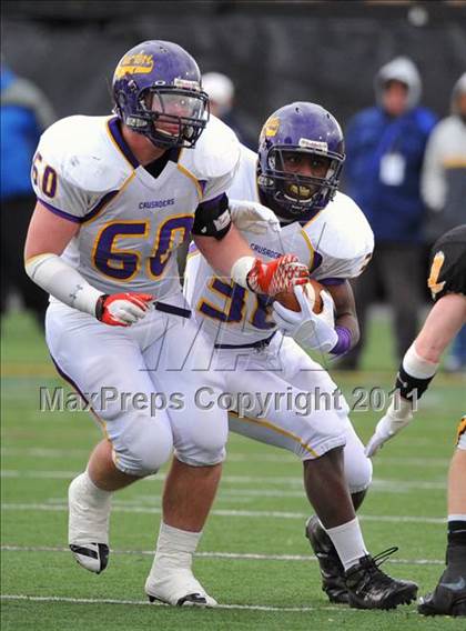 Thumbnail 2 in Lancaster Catholic vs. Tyrone (PIAA Class AA Final) photogallery.