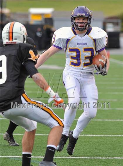 Thumbnail 2 in Lancaster Catholic vs. Tyrone (PIAA Class AA Final) photogallery.