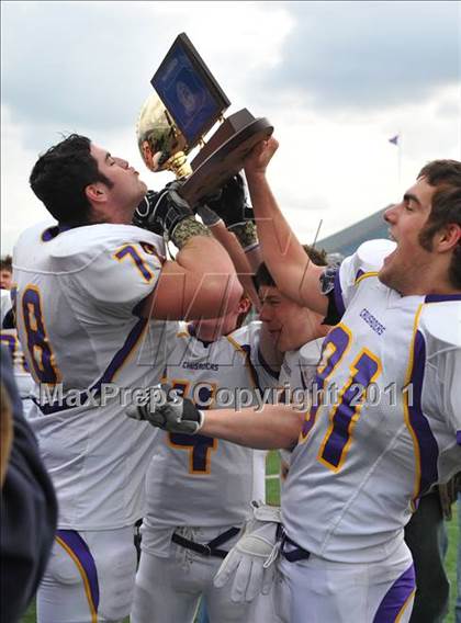 Thumbnail 2 in Lancaster Catholic vs. Tyrone (PIAA Class AA Final) photogallery.