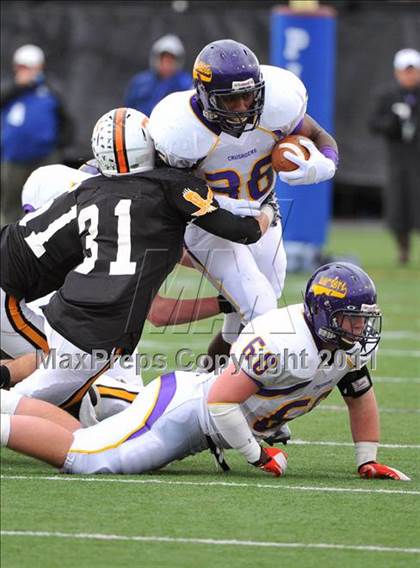 Thumbnail 3 in Lancaster Catholic vs. Tyrone (PIAA Class AA Final) photogallery.