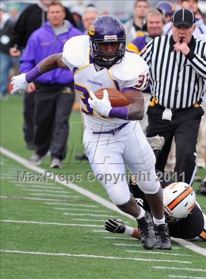 Thumbnail 2 in Lancaster Catholic vs. Tyrone (PIAA Class AA Final) photogallery.