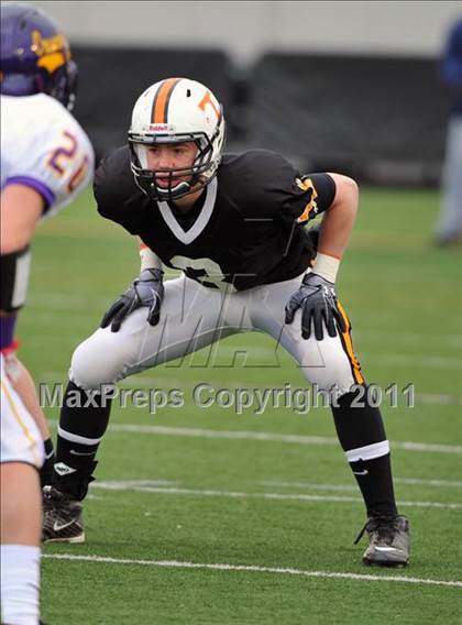Thumbnail 3 in Lancaster Catholic vs. Tyrone (PIAA Class AA Final) photogallery.