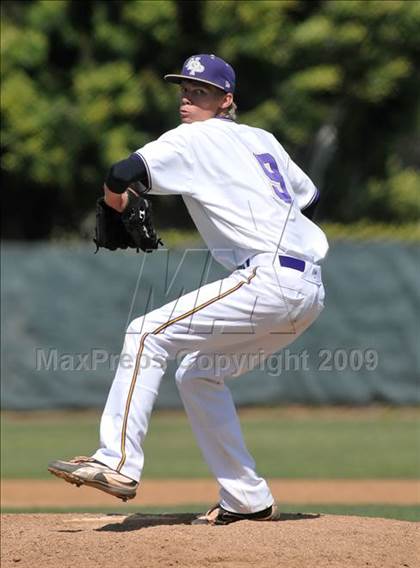 Thumbnail 1 in Notre Dame Prep vs. Archbishop Mitty (Anderson Bat National Classic) photogallery.