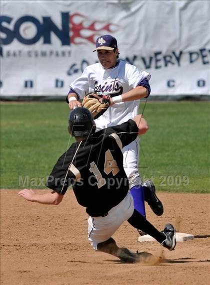 Thumbnail 2 in Notre Dame Prep vs. Archbishop Mitty (Anderson Bat National Classic) photogallery.
