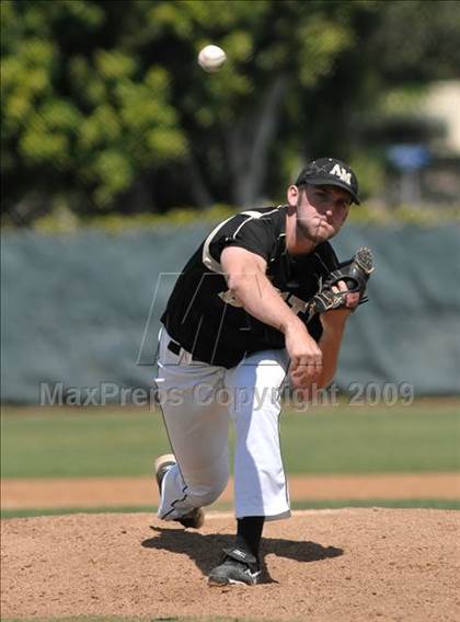 Thumbnail 2 in Notre Dame Prep vs. Archbishop Mitty (Anderson Bat National Classic) photogallery.